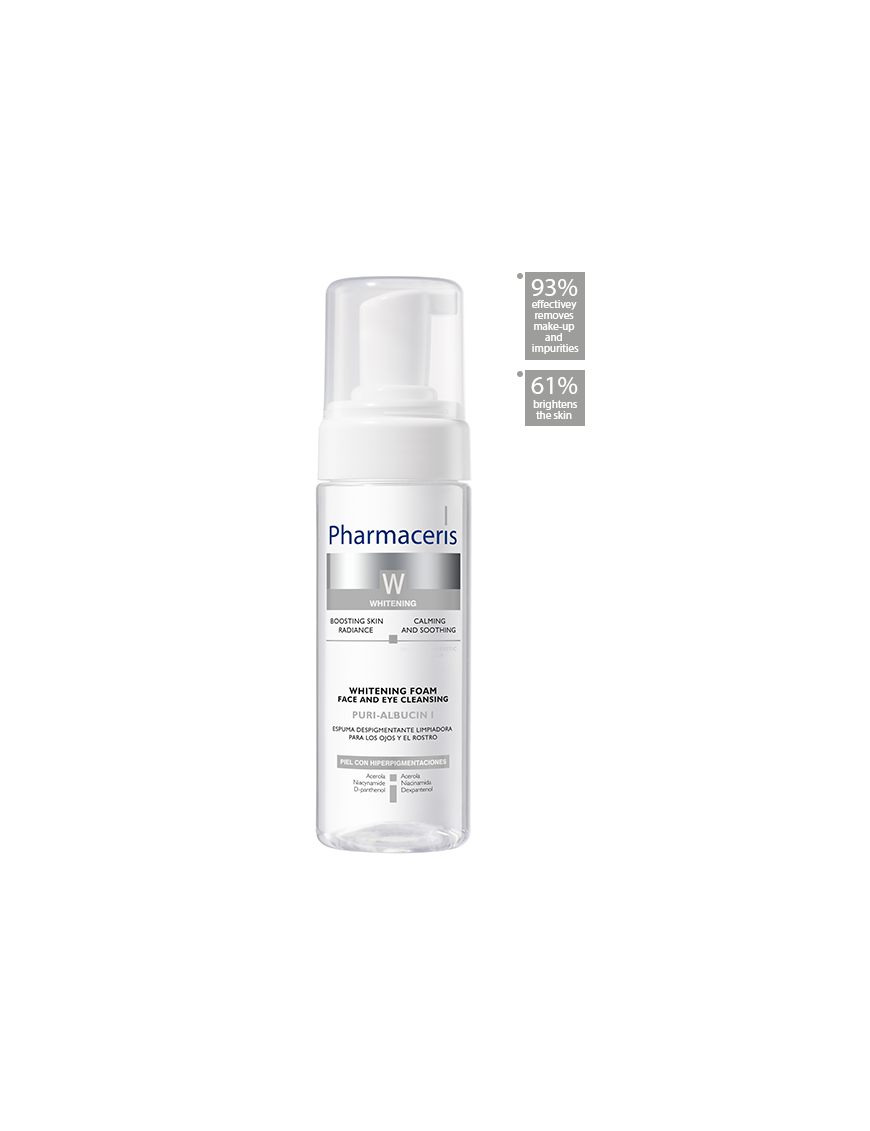 "Pharmaceris W Albucin Mousse Nettoyante Éclaircissante 150ml"