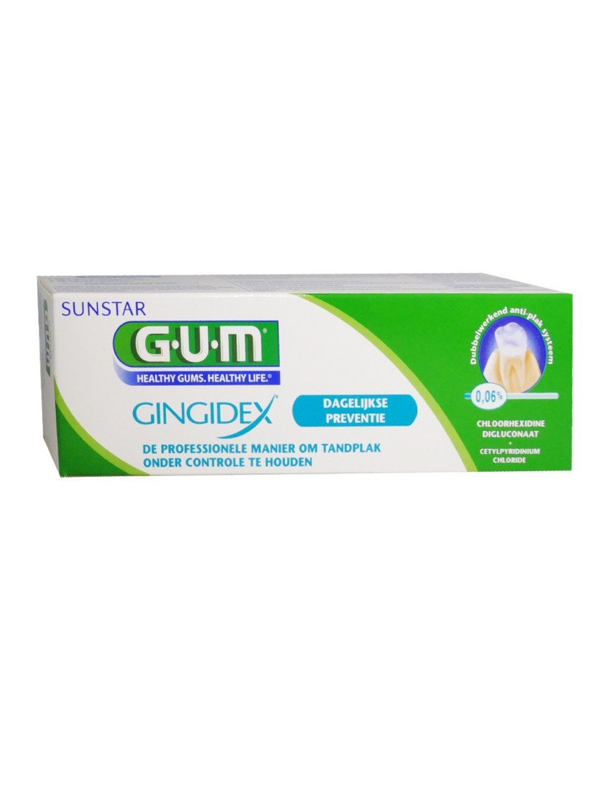"GUM Gingidex Dentifrice 75ml – Protection Gencives & Haleine Fraîche"