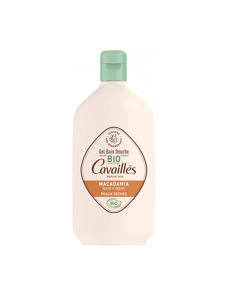 Gel Bain Douche Macadamia Rogé Cavaillès 400ml - Douceur et Nutrition