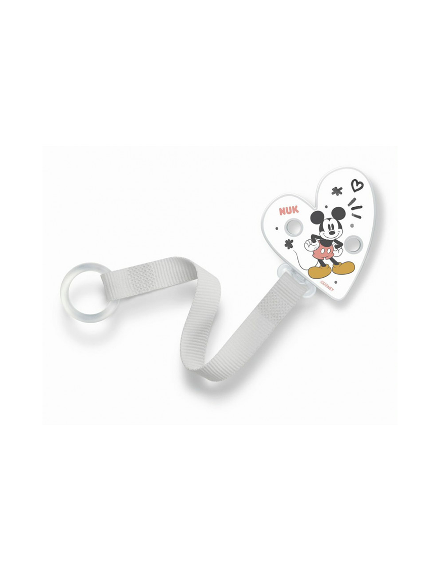 Attache Sucette Mickey pour Bébé - NUK