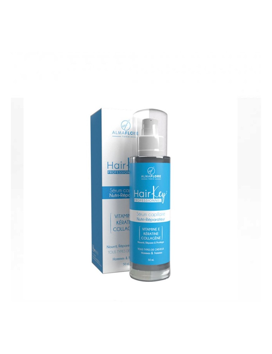 Heir Key Sérum Capillaire 50ml - Almaflore pour des cheveux forts