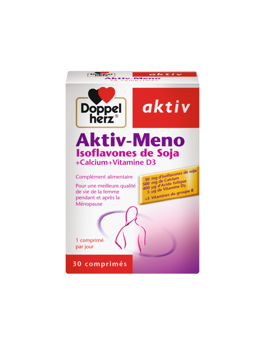 "Doppel Herz Aktiv Meno 30 Comprimés – Équilibre Féminin"