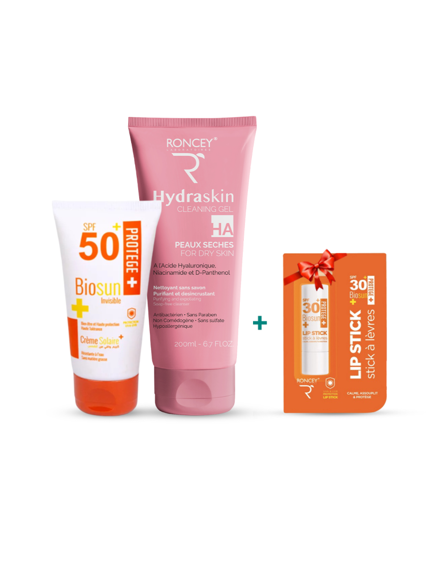 Pack Roncey Routine Peau Sèche – Soin Hydratant & Nourrissant.