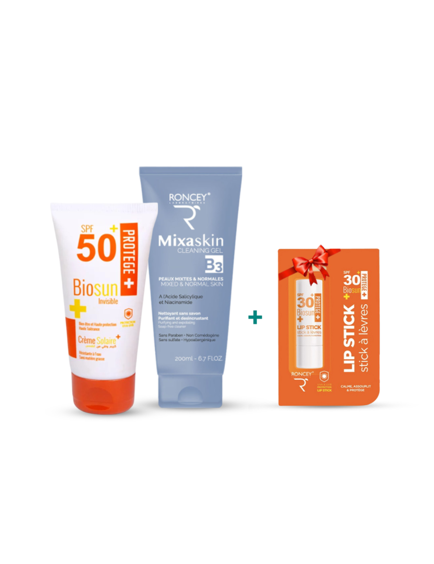 Pack Roncey Routine Peau Mixte – Soin Hydratant & Équilibrant