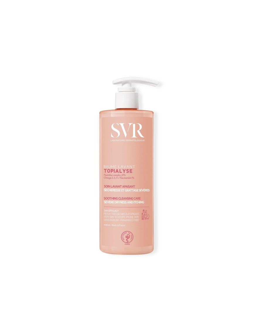 "SVR Topialyse Gel 1L – Gel Douche Peaux Sensibles et Sèches"